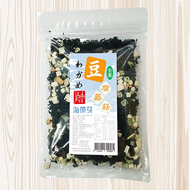豆腐蘑菇海帶芽